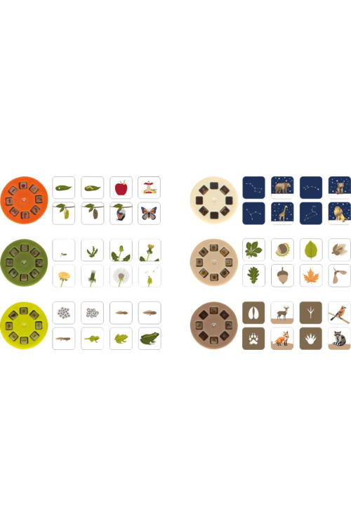 Linterna proyector historias de la naturaleza