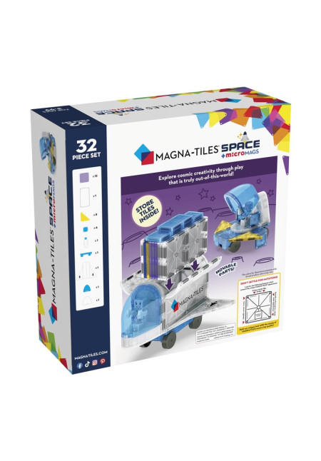 Magna Tiles SPACE + MicroMags