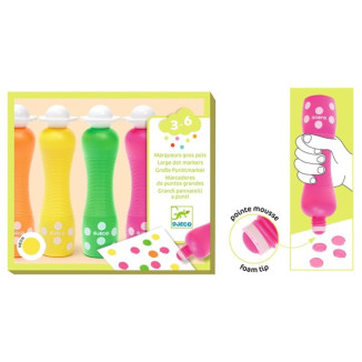 Botellas Pintura Neón Punta de Espuma 