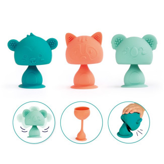 Swing pop - Animal silicona y ventosa