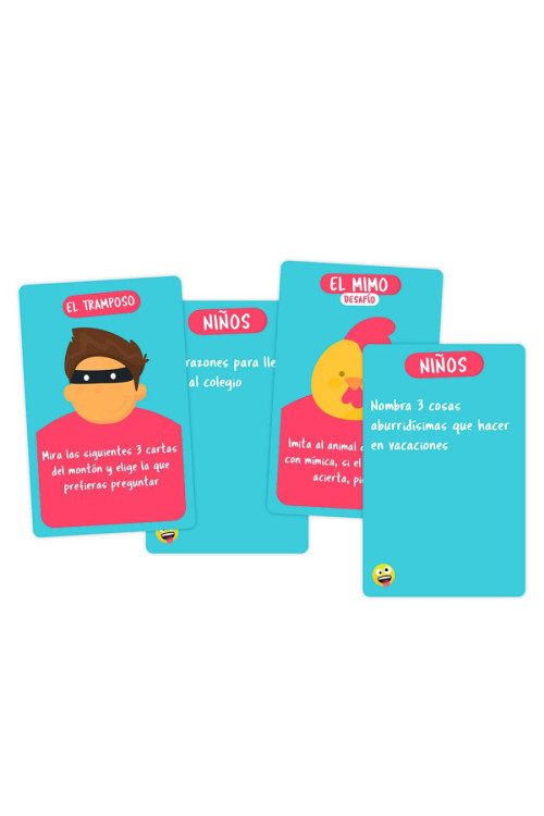 GuataFamily - Juego de cartas padres vs hijos