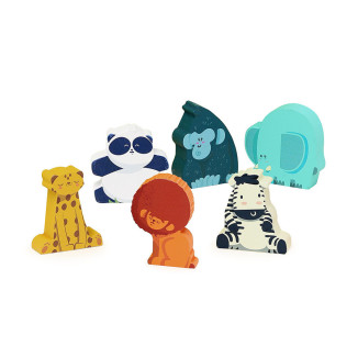Figuras de madera La selva