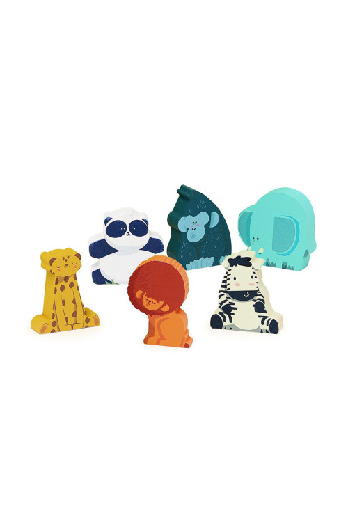 Figuras de madera La selva