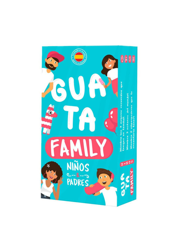 GuataFamily - Juego de cartas padres vs hijos