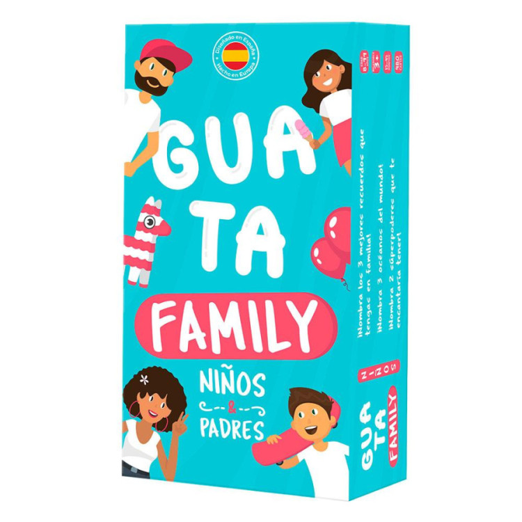 GuataFamily - Juego de cartas padres vs hijos