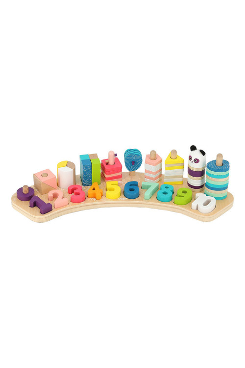 Encajable números y unidades - Early learning toy 1, 2, 3..
