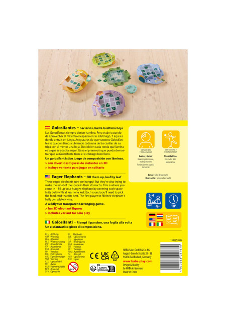 Golosifantes - Juego de composición