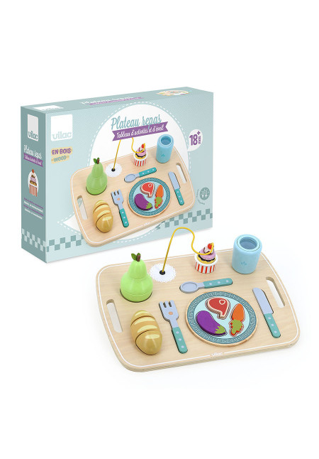 Tablero multiactividad bandeja de comida