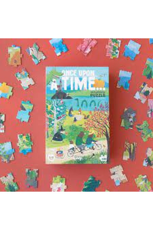 Once upon a time puzzle storytelling