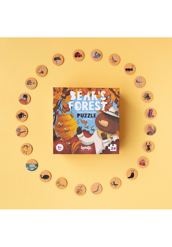 Bear Forest - Puzle y juego de búsqueda
