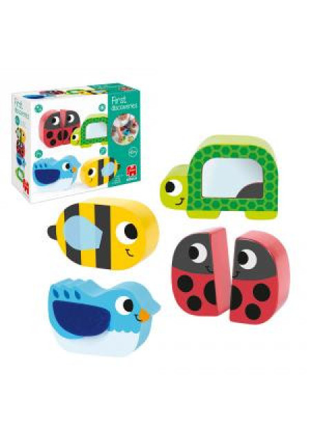 Set animales madera sensoriales