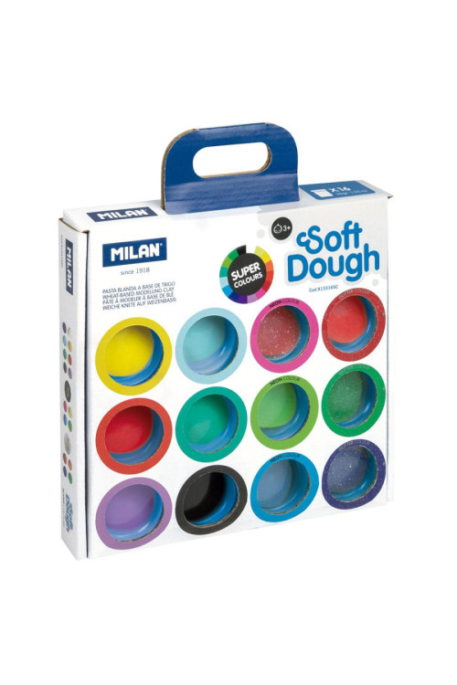 Pasta de modelar 16 colores