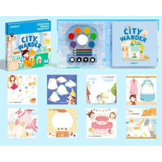 Set pintura con almohadillas City Wander