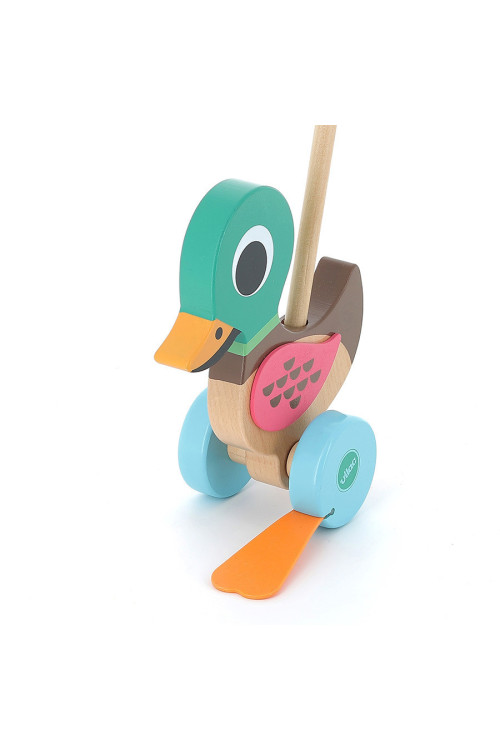 Pato madera arrastre