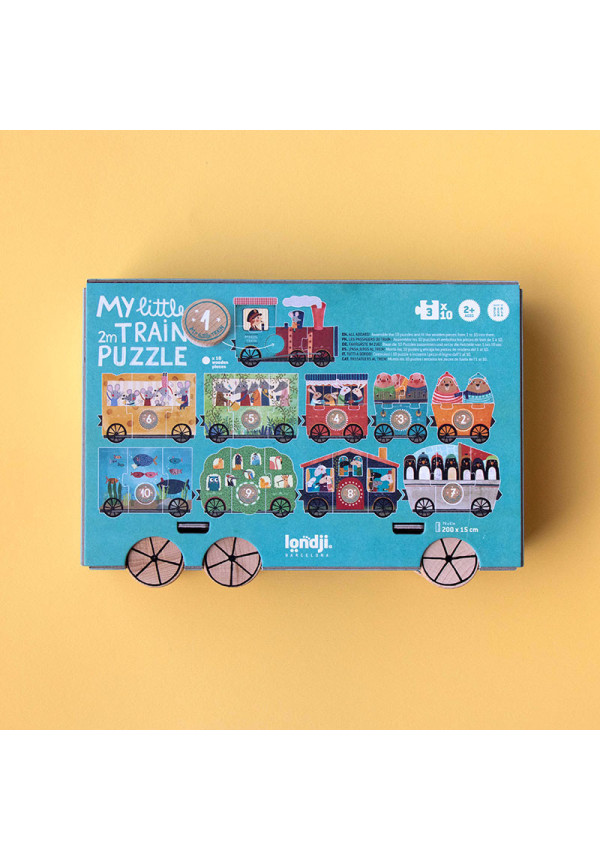 My little train - 10 puzles y juego de conteo