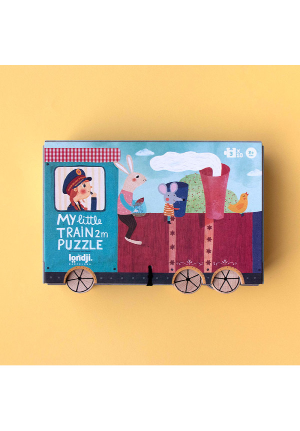 My little train - 10 puzles y juego de conteo
