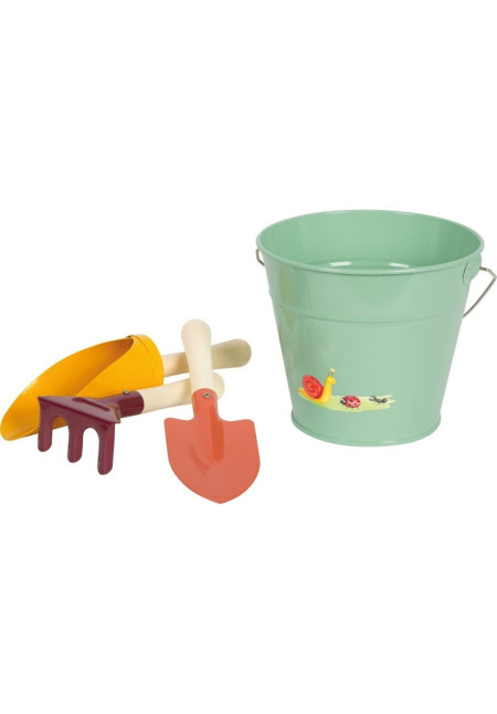 Set de jardinería con pala y cubo