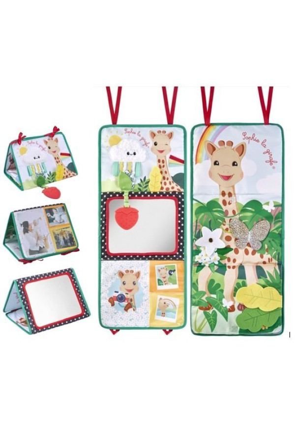 Libro Caballete y Juego de Coche - Sophie la Girafe