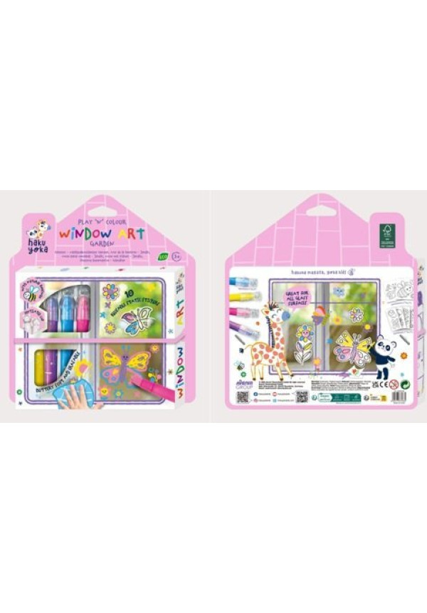 Play 'n' Colour Window Art Pastel - Avenir