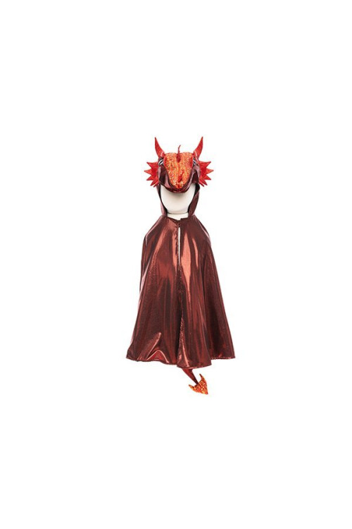 Capa con Cabeza Deagón Rubí 3-5