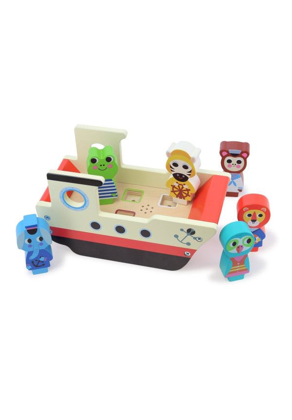 Barco con sonidos de animales
