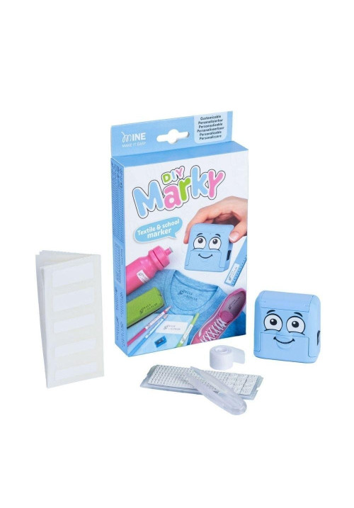 Marky - Sello para nombre Azul