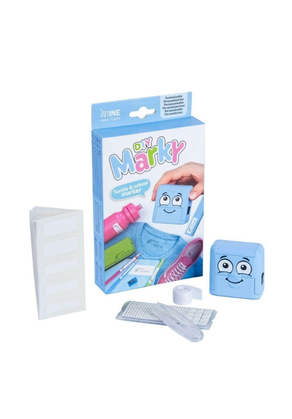 Marky - Sello para nombre Azul
