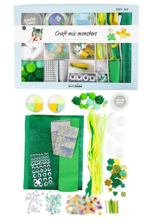 Caja de manualidades Monstruos