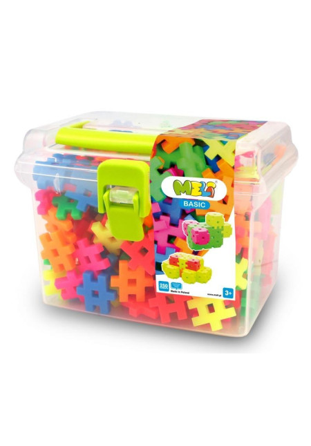 Meli Basic Neon Travel Box 250 piezas Meli Basic Neon Travel Box 250 piezas