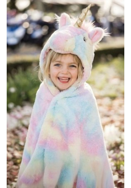 Capa Rainbow Unicorn 4/6 años - Great Pretenders Capa Rainbow Unicorn 4/6 años - Great Pretenders