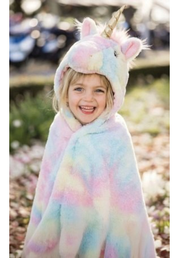 Capa Rainbow Unicorn 4/6 años - Great Pretenders