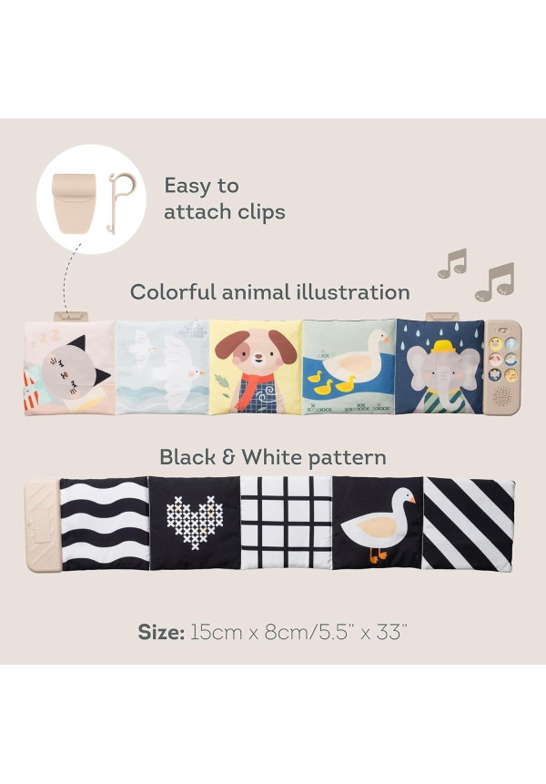 Libro Musical con efecto calmante - Taf Toys