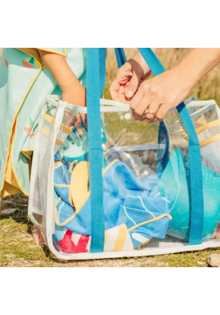 Bolsa Antiarena con Cubo, pala, rastrillo y Molde Ocean