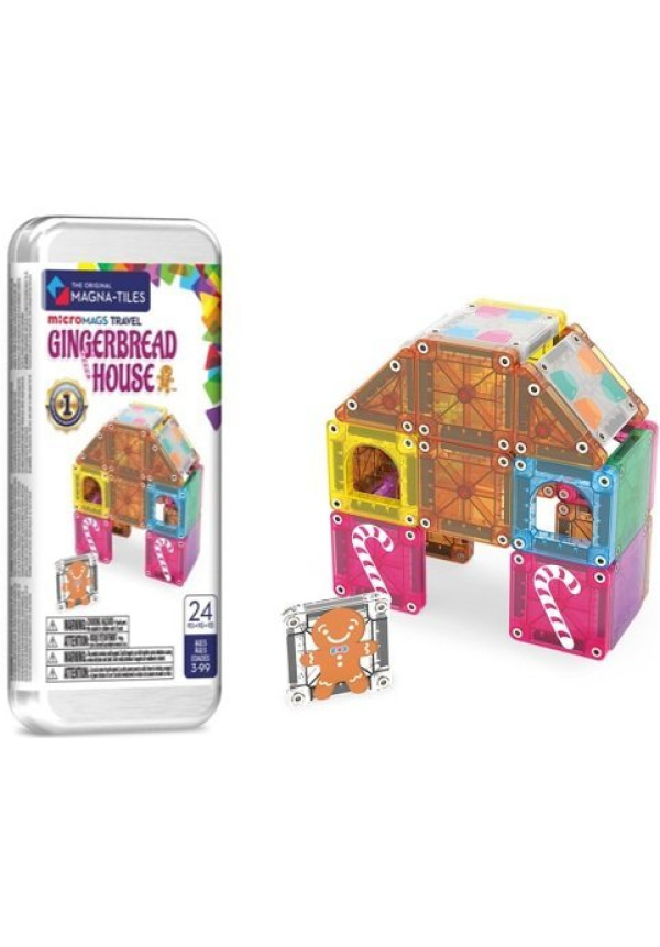 Magna Tiles Mini Gingerbread house - Set viaje