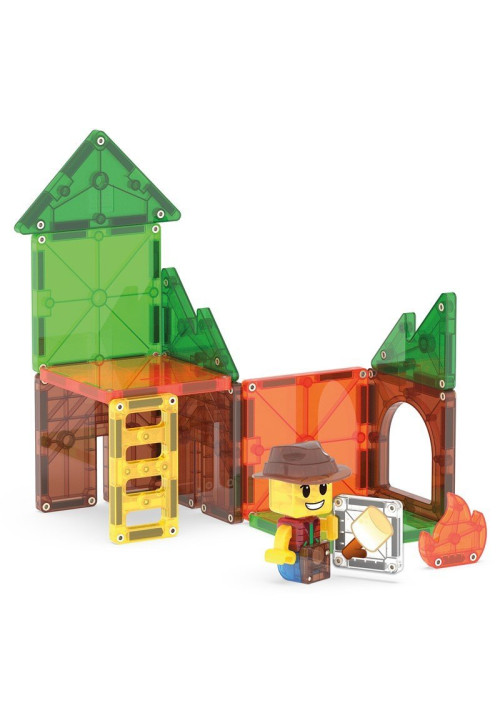 Magna Tiles Camp out