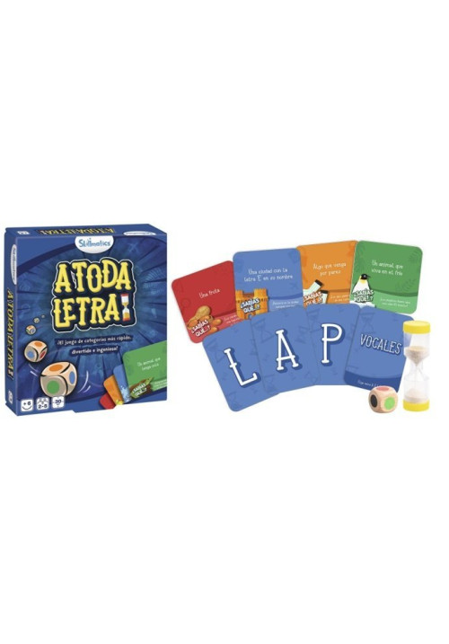 A toda letra - Juego velocidad pensamiento - Ludilo