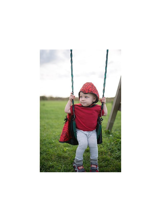 Capa Reversible Spider/Bat Bebé 12-24meses