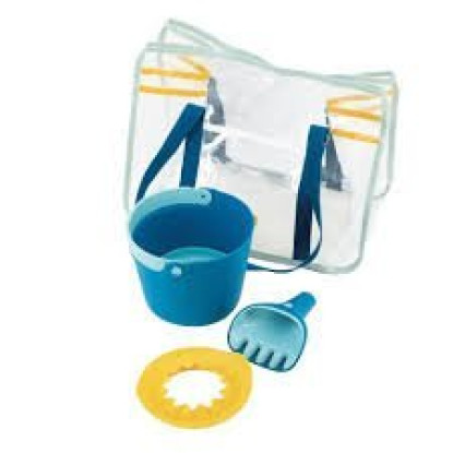 Bolsa Antiarena con Cubo, pala, rastrillo y Molde Ocean