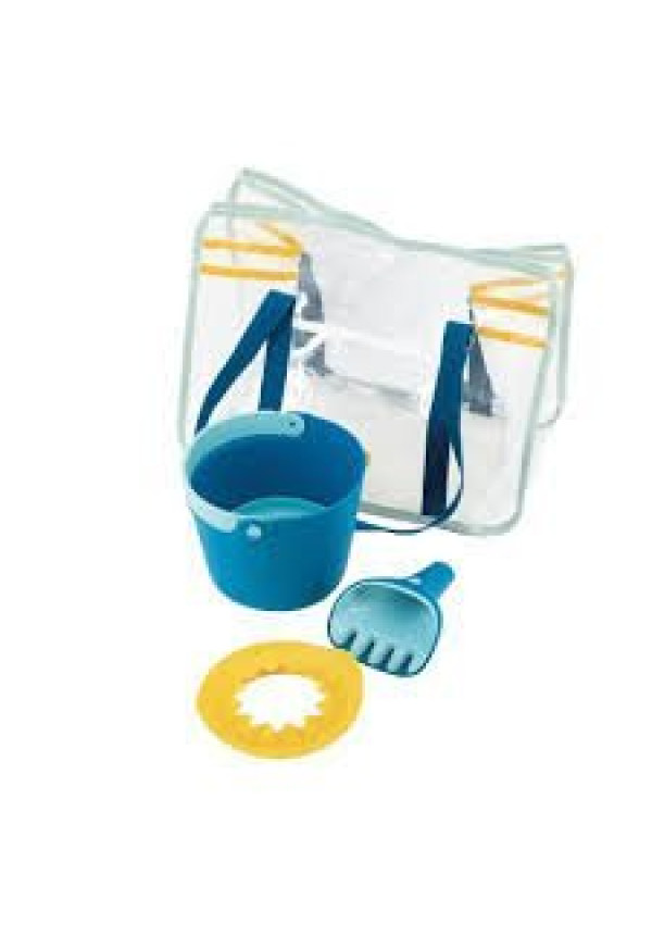Bolsa Antiarena con Cubo, pala, rastrillo y Molde Ocean