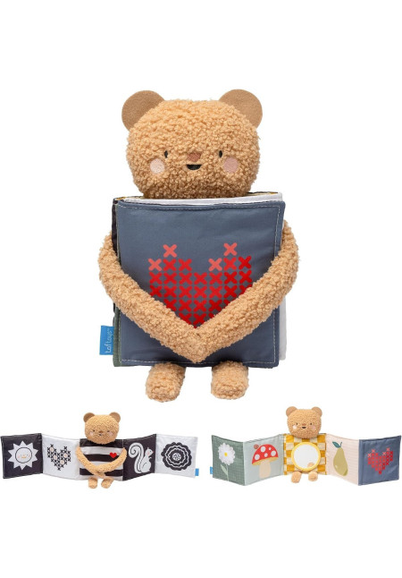 Libro Acordeón Oso de peluche - Taf Toys Libro Acordeón Oso de peluche - Taf Toys