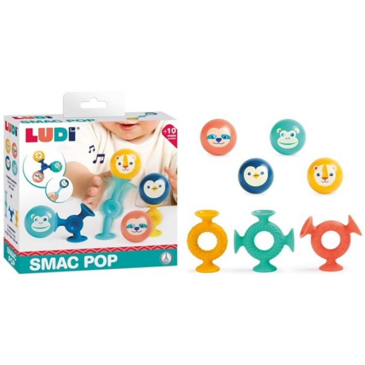 Smac Pop - Juego de ventosas y sonido