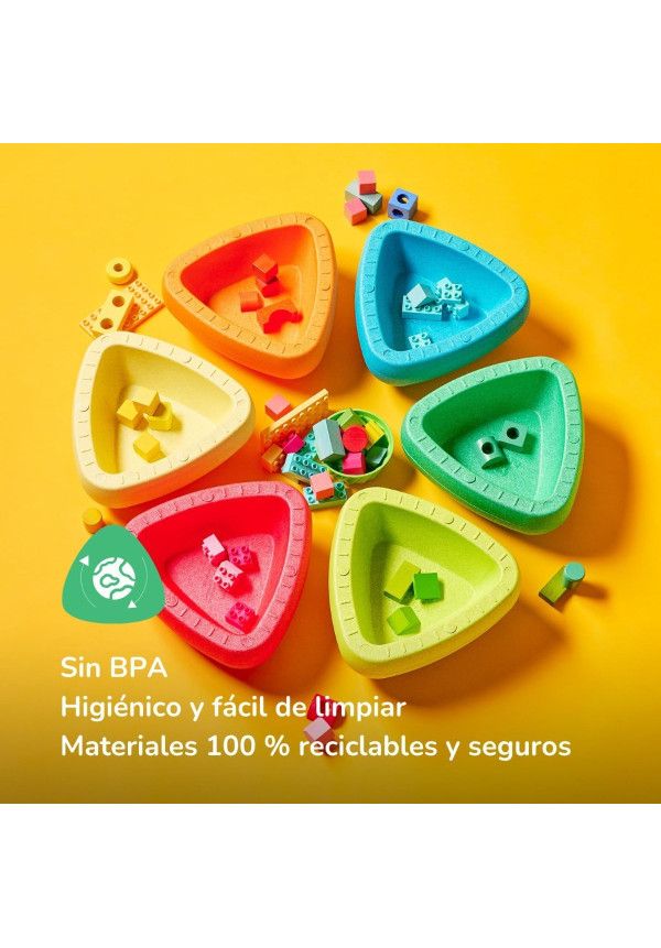 Piedras apilables Blocky Balance - 50 cm - Multicolor