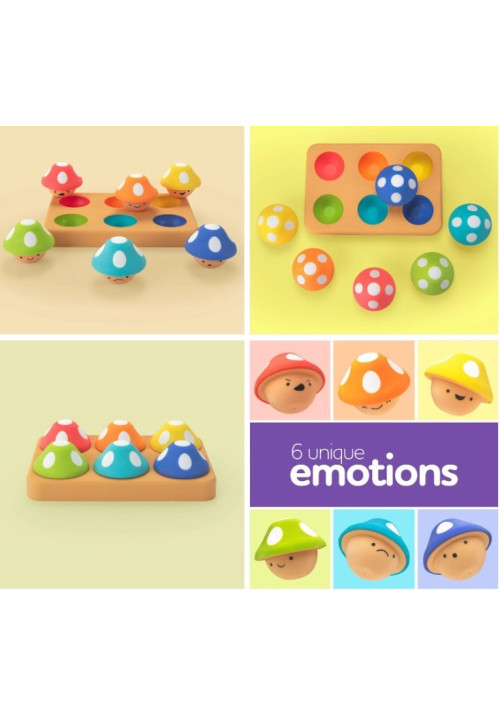 Encajable colores y sonidos Setas