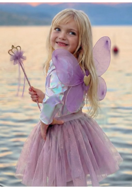 Royal Fairy Princess Falda, Varita y Alas 4/6 años - Great Pretenders