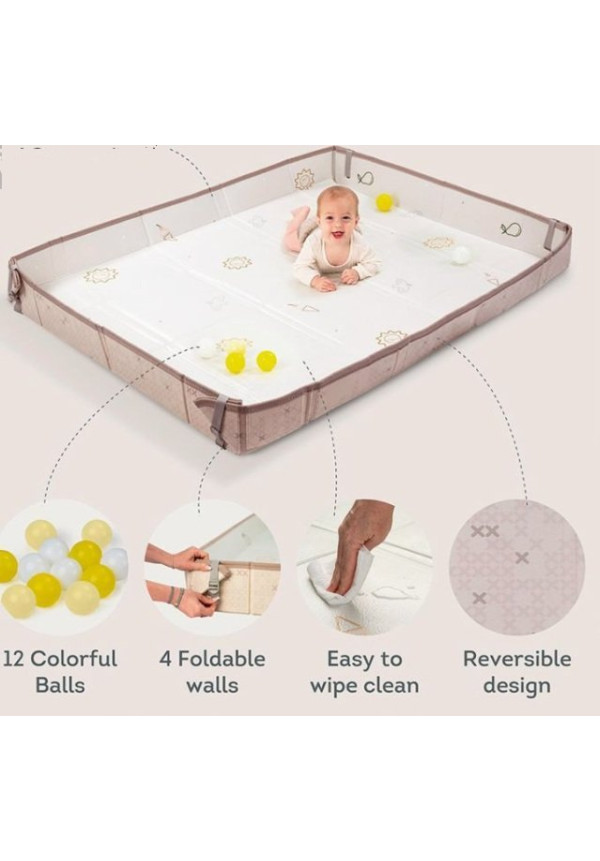 Alfombra plegable convertible en piscina de bolas - Taf Toys