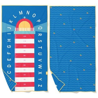 Toalla M Microfibra Lighthouse Blue