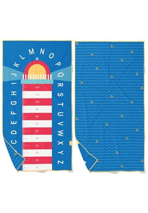 Toalla M Microfibra Lighthouse Blue