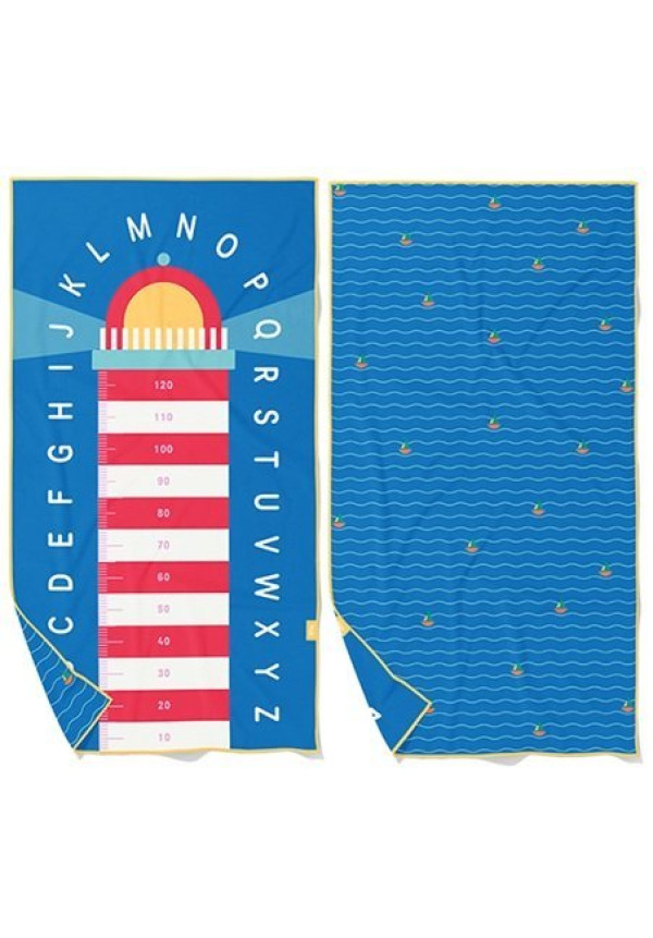 Toalla M Microfibra Lighthouse Blue