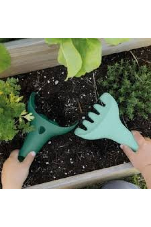 Bolsa Antiarena con Cubo, pala, rastrillo y Molde Garden Green