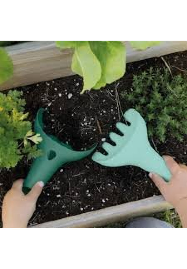 Bolsa Antiarena con Cubo, pala, rastrillo y Molde Garden Green
